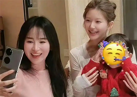 赵露思助阵小谢女儿生日,场面十分温馨!
