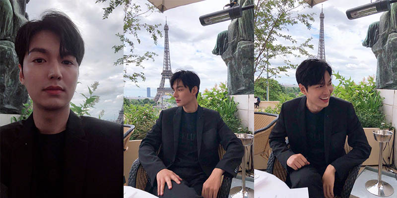 李敏镐晒照享用美食，秘密抵达台湾入境时偶像风格依旧惹人爱