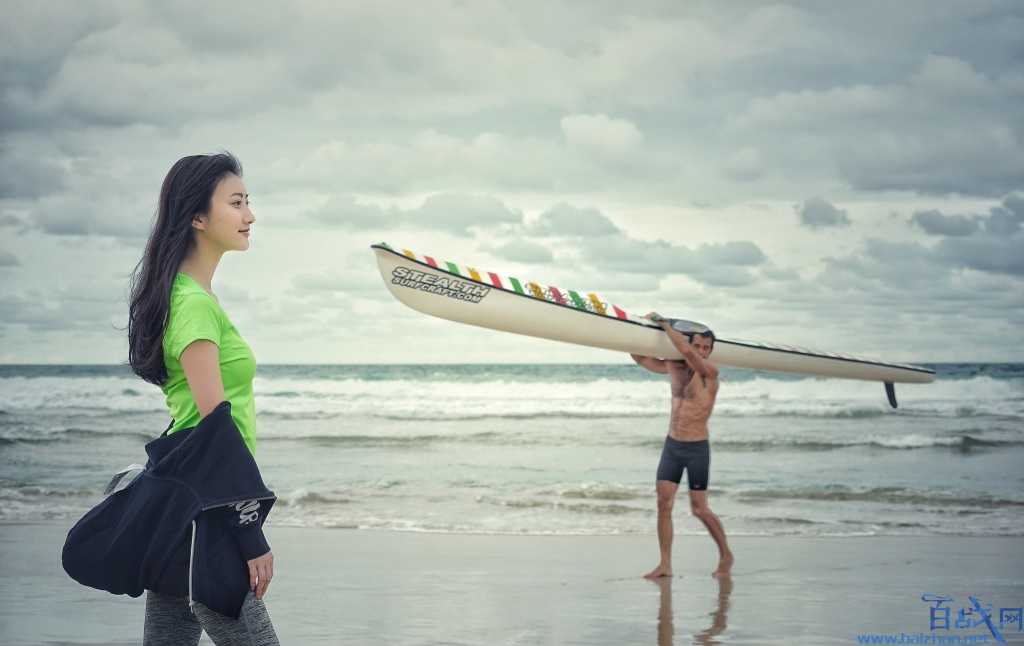 景甜晒甜美写真