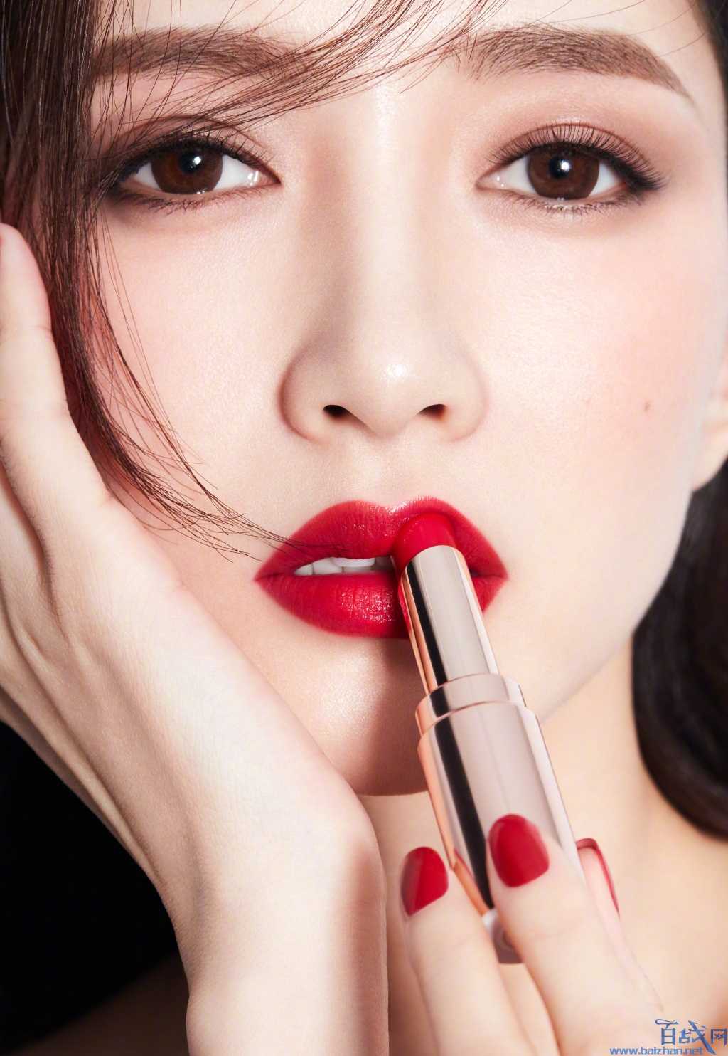 江疏影夏日樱桃妆