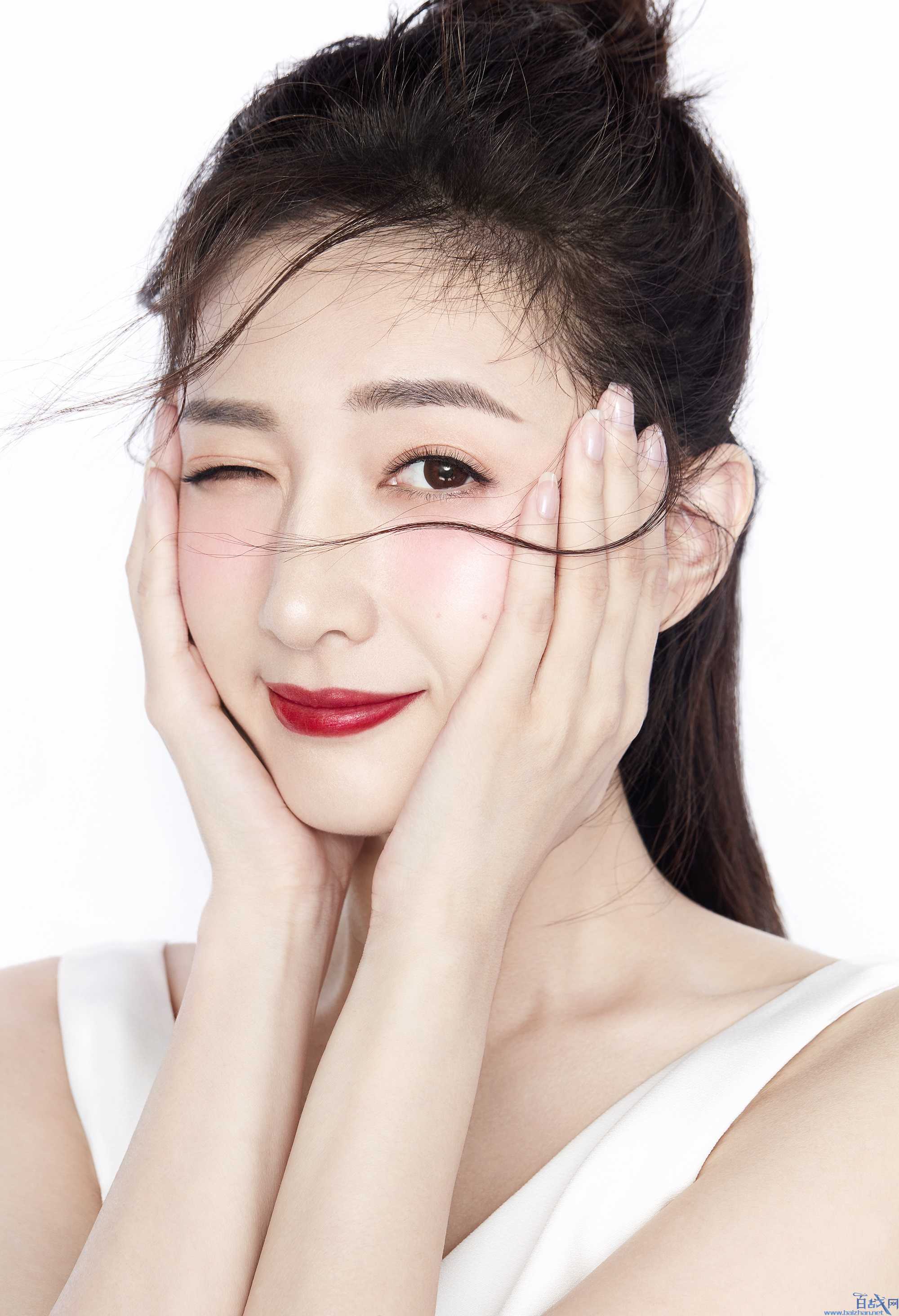江疏影夏日樱桃妆
